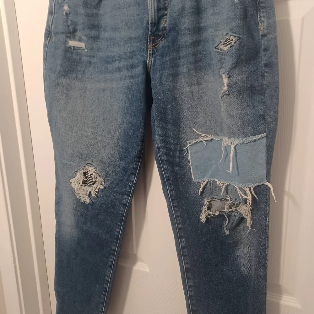 Old Navy Distressed Front Jeans Sz 12